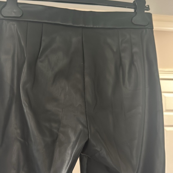 Zara leather cropped pants - Picture 4 of 4